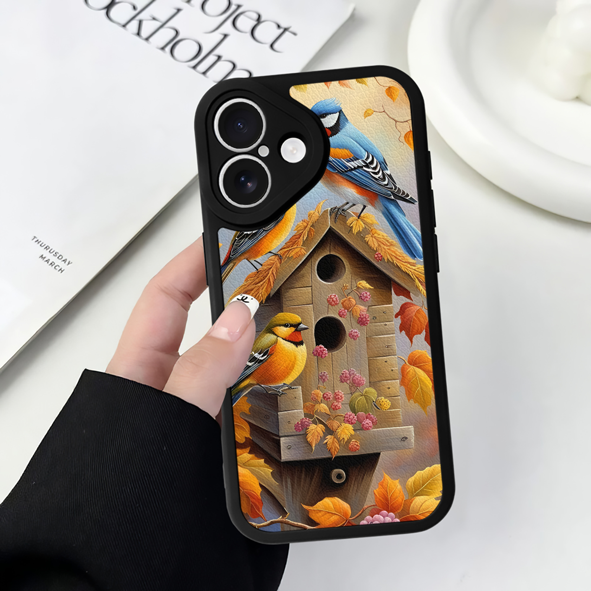 （画像用） ミッキーマウス Mickey Mouse 【iPhone 16シリーズ対応】シリコンスマホケース（レザー調） 材質：シリコン